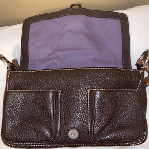 Coach Chelsea Field Leather Satchel #F10893 - Picture 7 of 10